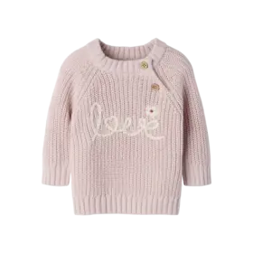 Lil'Atelier Baby Femlen LS Knit - Hushed Violet