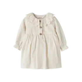 Lil'Atelier Baby Floba Loose Body Dress - Turtledove