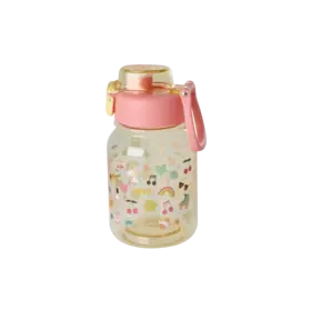 Rice Drinkfles - Zacht geel - Unicorn Love Print - 700ml