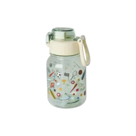 Rice Drinkfles - Zacht groen - Sports Print - 700ml