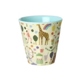 Rice Melamine cup - Mint - Fun Fair