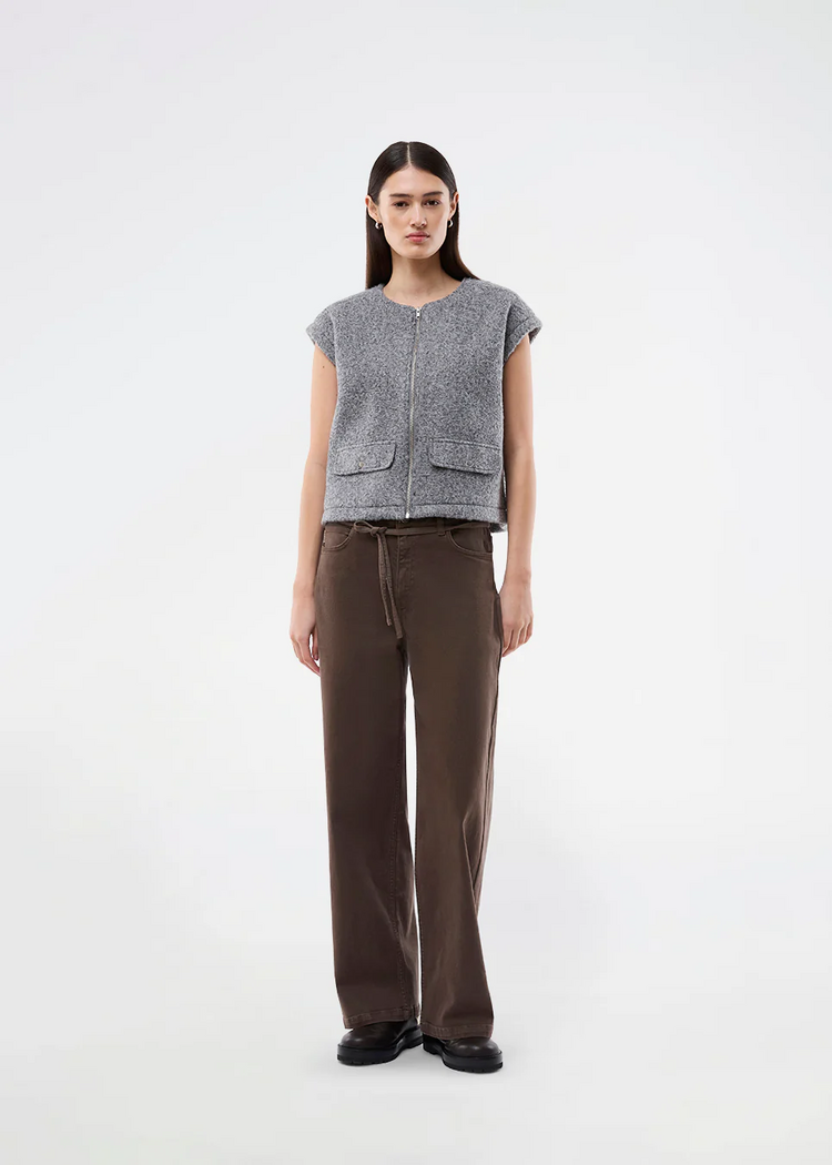 Modström Bibber Vest - Grey Melange