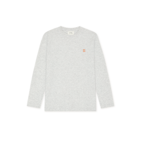 Les Deux Core Contrast T-Shirt - Snow Melange