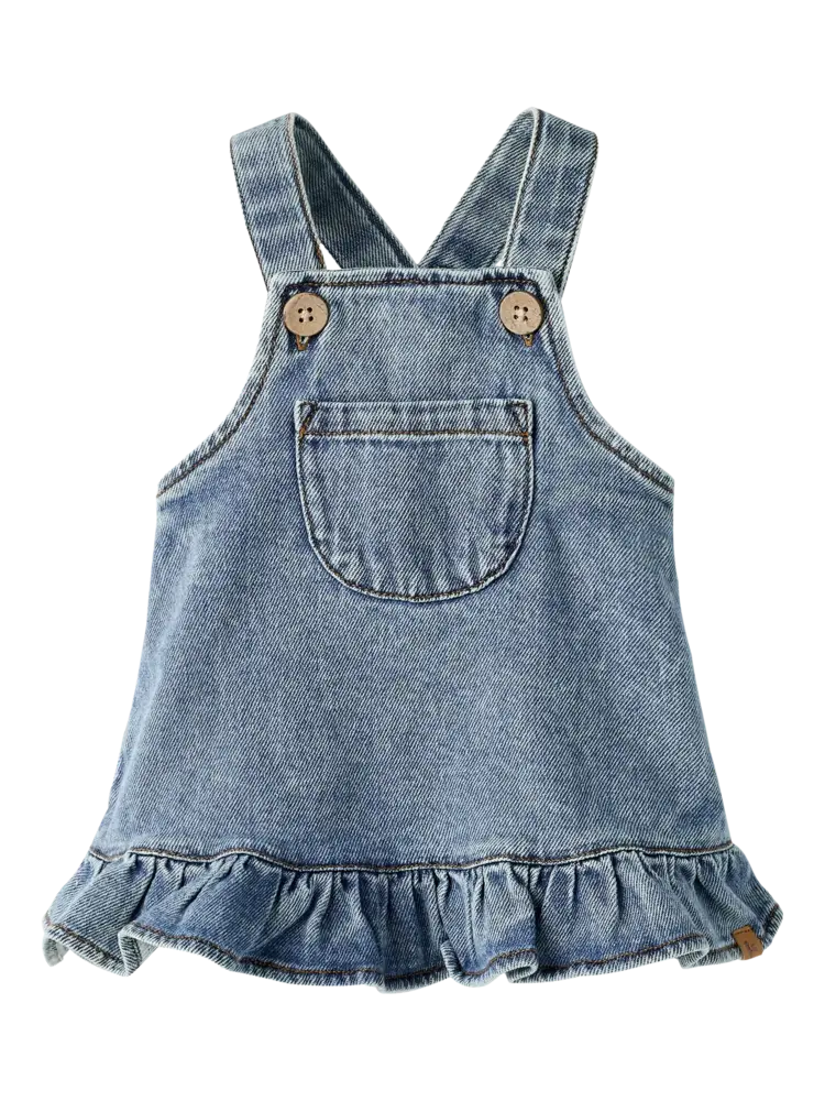 Lil'Atelier Baby Karole Denim Skirtall - Medium Denim Blue