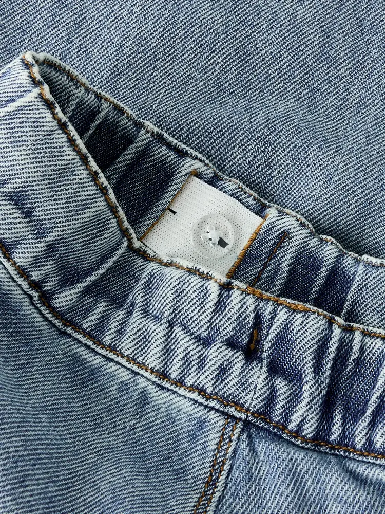 Lil'Atelier Karole Wide Jeans - Medium Blue Denim