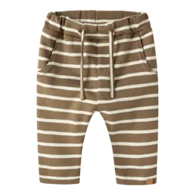 Lil'Atelier Baby Limia Loose Pant - Kangaroo/Turtledove