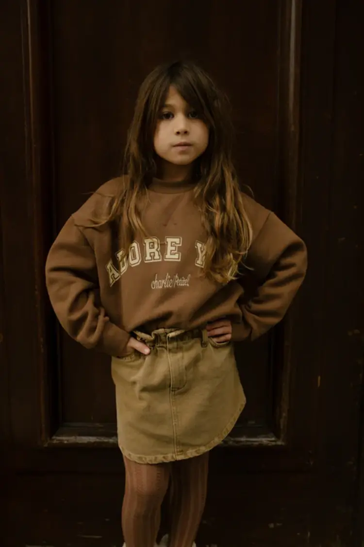 Charlie Petite Lux Sweater - Brown