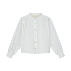Charlie Petite Soof Blouse - OffWhite