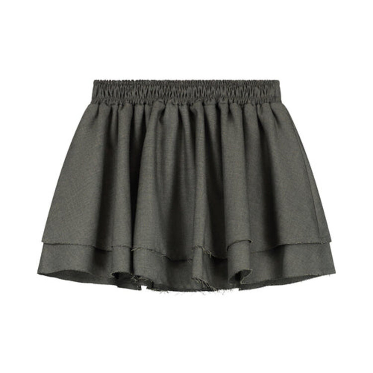 Charlie Petite Sadie Skirt - Forest Green