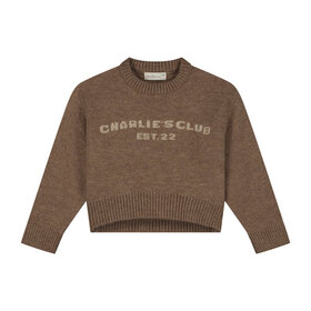 Charlie Petite Joan Sweater - Light Brown
