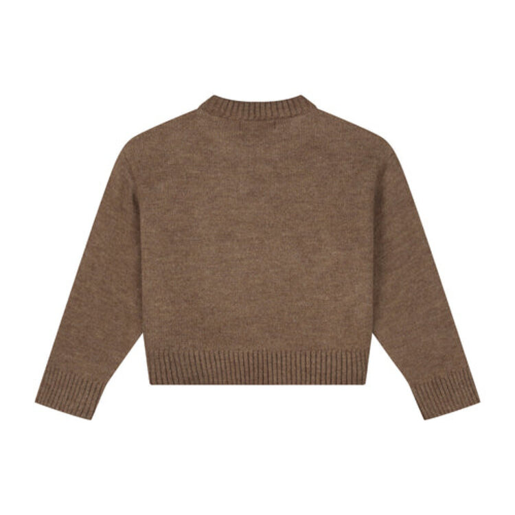 Charlie Petite Joan Sweater - Light Brown