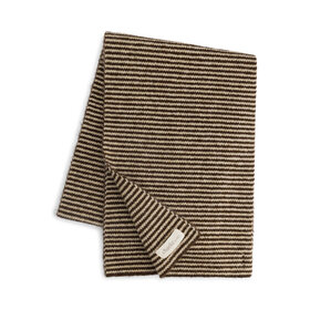 Charlie Petite Steff Scarf - Stripes Brown/Ecru