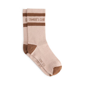 Charlie Petite Luca Socks - Smoke Grey/Brown