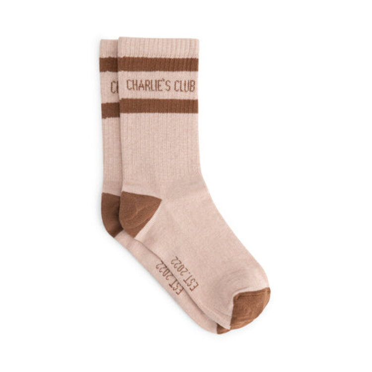 Charlie Petite Luca Socks - Smoke Grey/Brown