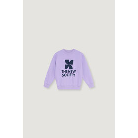 The New Society TNS Logo Sweatshirt - Violet Tulip