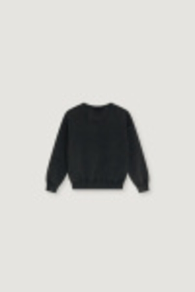 The New Society TNS Logo Sweatshirt - Forged Iron