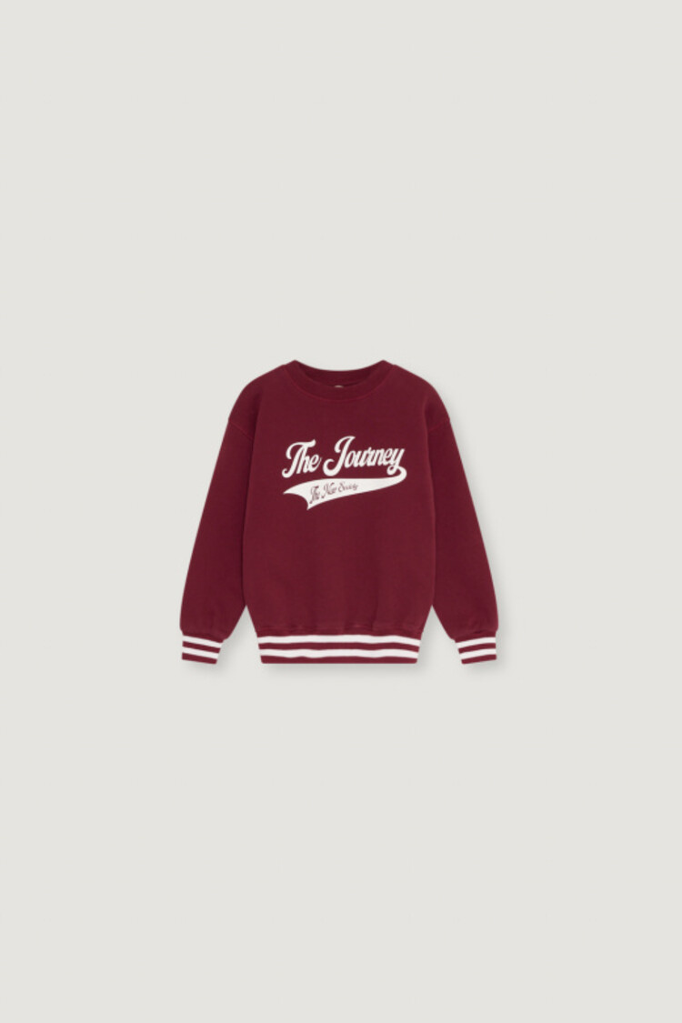 The New Society Misty Sweatshirt - Rumble Red