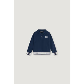 The New Society Misty Polo - Black Iris
