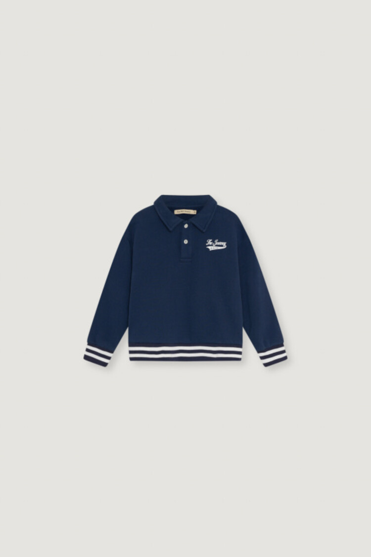 The New Society Misty Polo - Black Iris