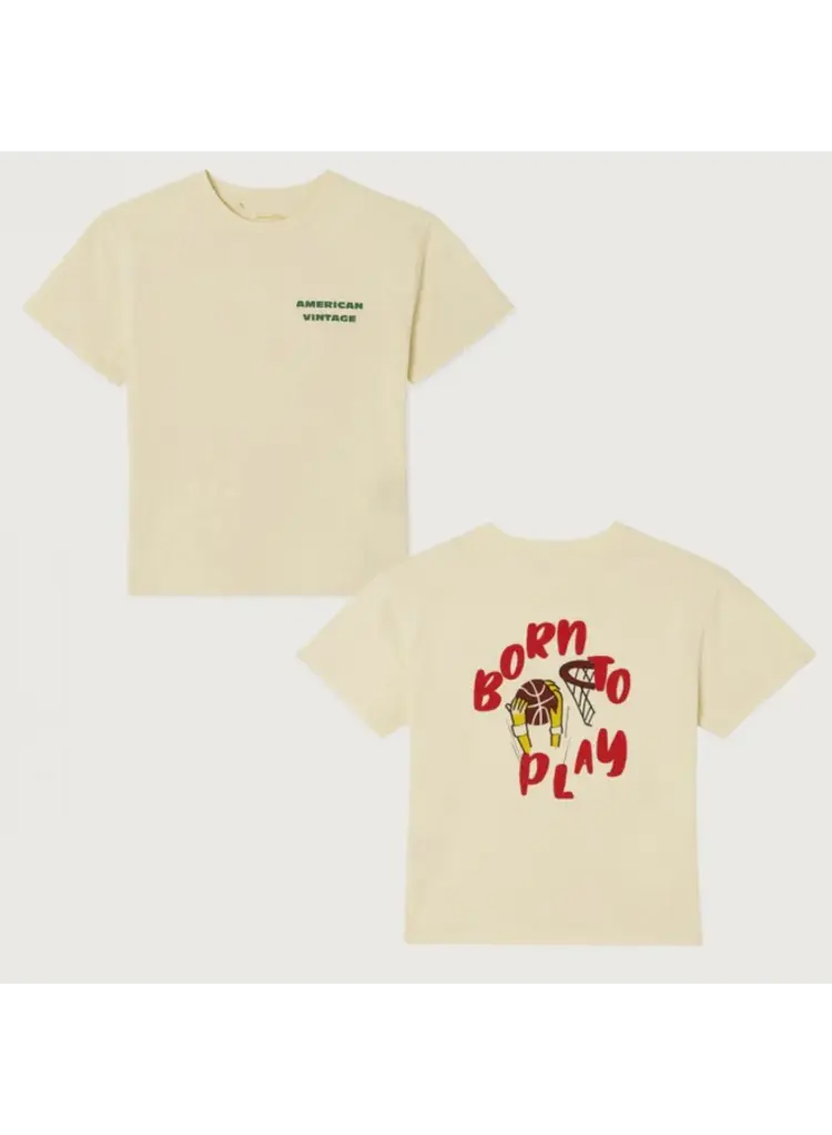 American Vintage T-Shirt Fizvalley - Ile Flottante Vintage