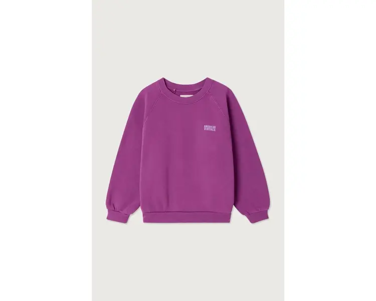 American Vintage Izubird  sweat - Jus De Raisin Vintage