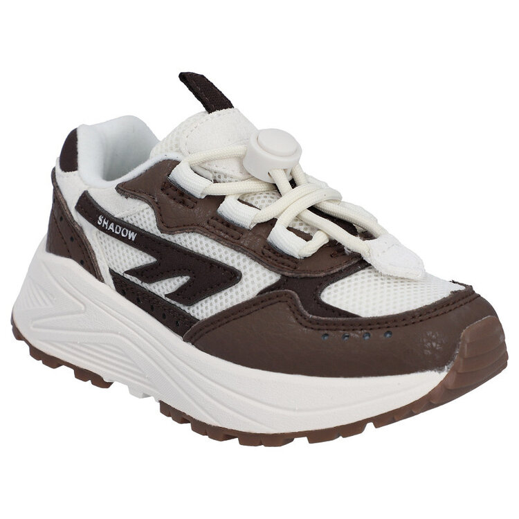 Hi-Tec HTS Kids Shadow Lace - Gardenia/Chocolate Plum