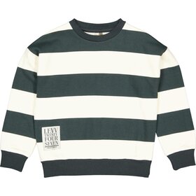 LEVV Sweater Darius - Black Stripe