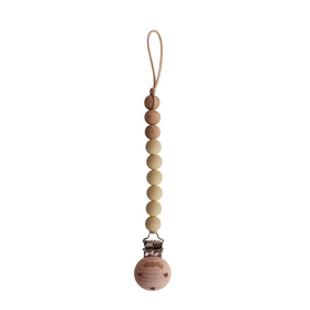 Mushie Speenketting Eva Muted Yellow