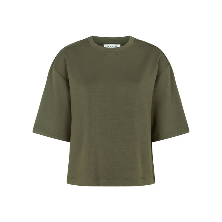 Tooday Azra Boxy Tshirt - Army