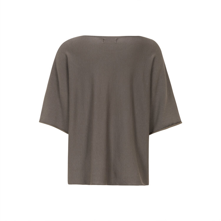 Tooday Cenna Wide Knit Top - Prairie Sand