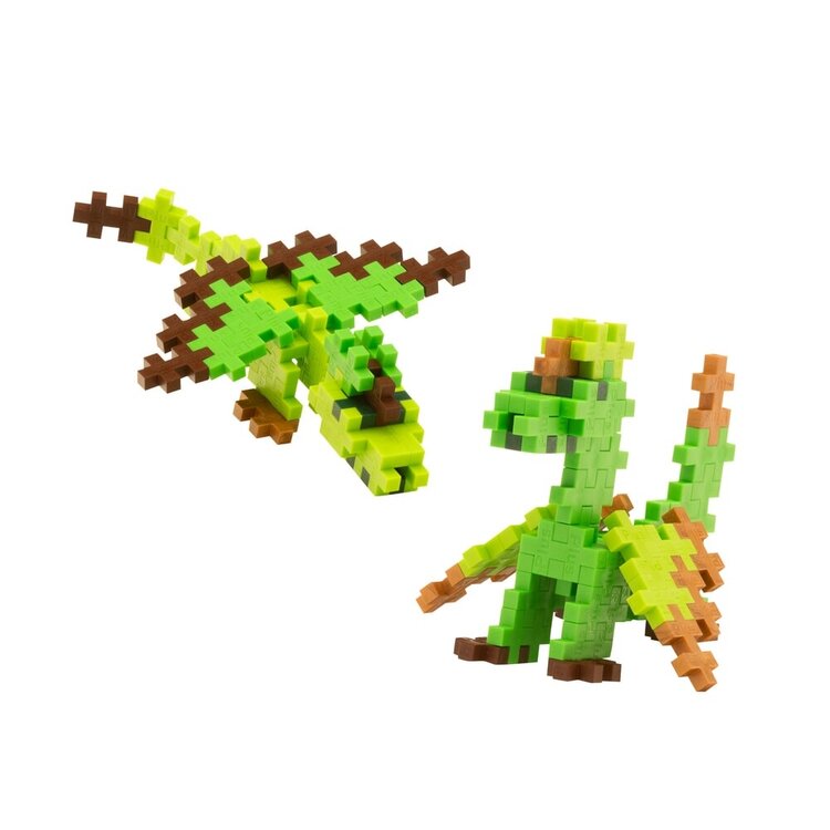 Plus - Plus Tube 100 stuks - Earth Dragons