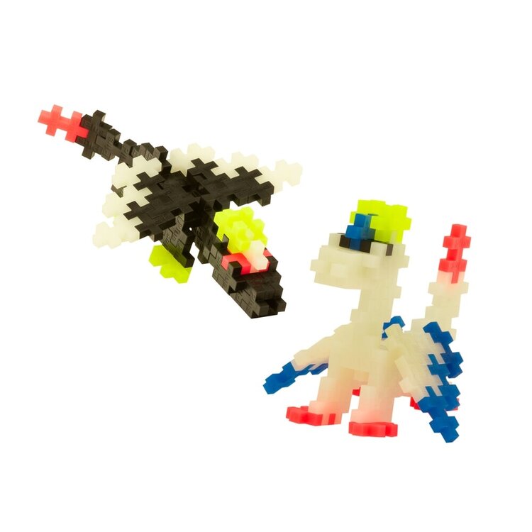 Plus - Plus Tube 100 stuks - Glow Dragons