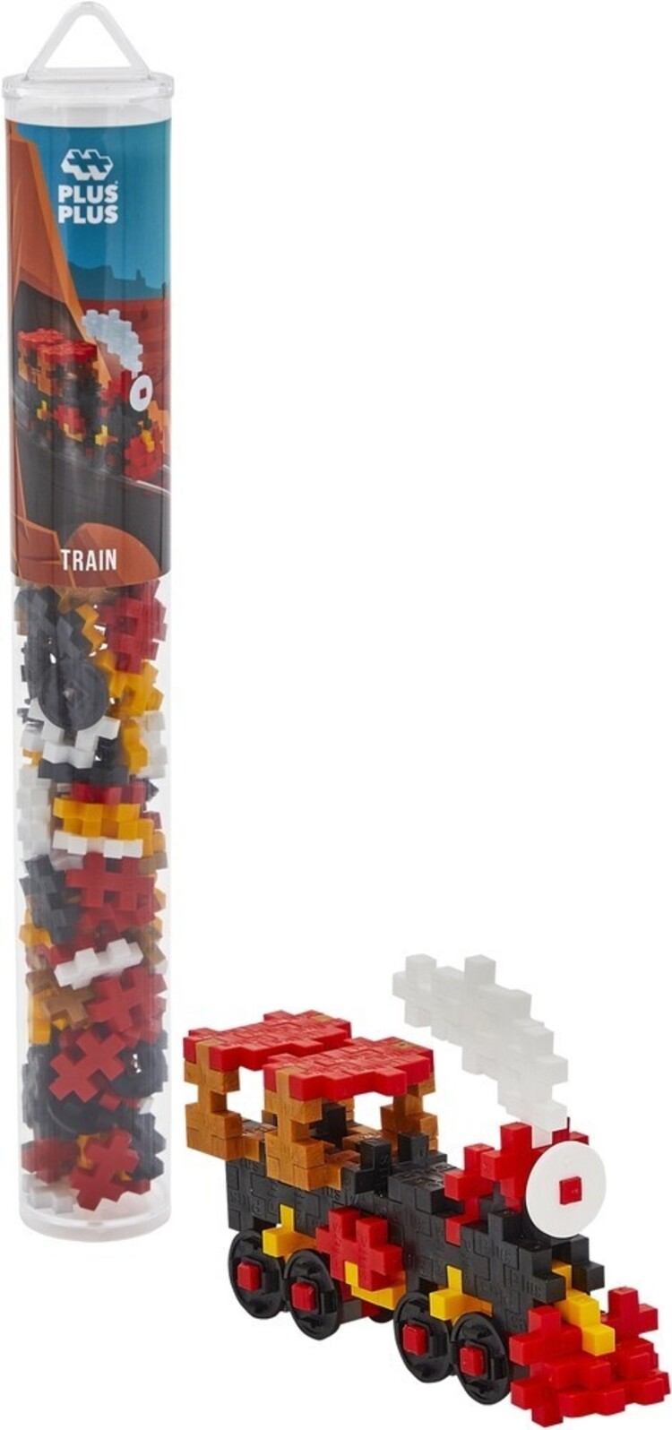 Plus - Plus Tube 100 stuks - Trein