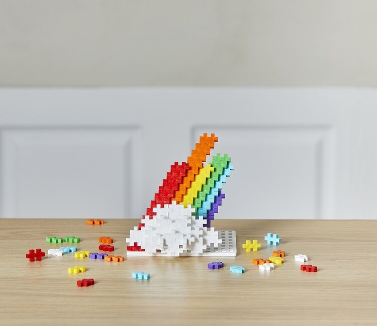 Plus - Plus Tube 100 stuks - Regenboog