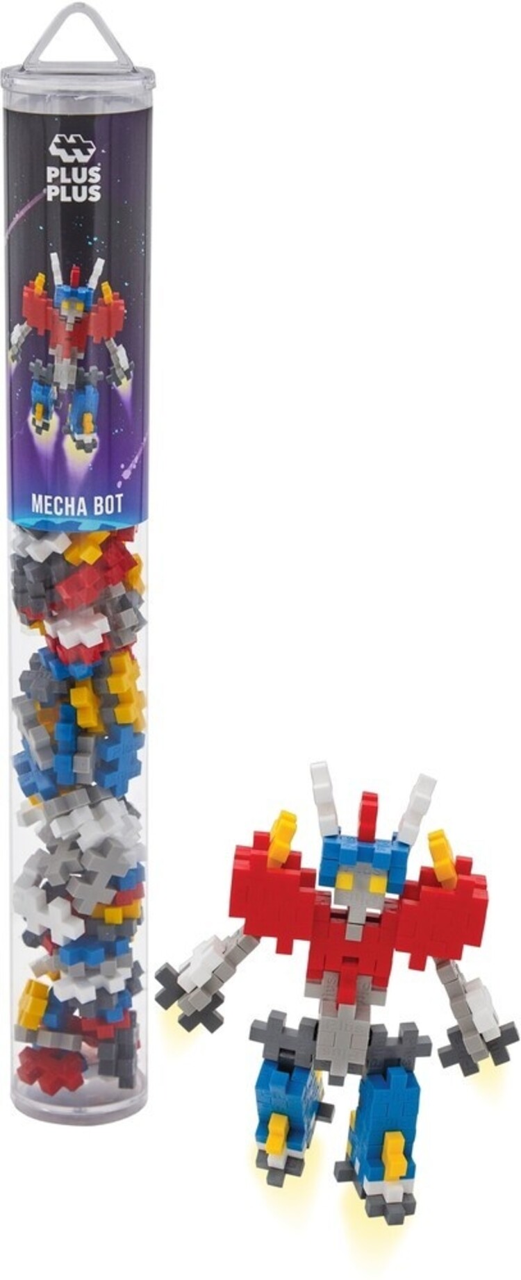 Plus - Plus Tube 100 stuks - Mecha Bot