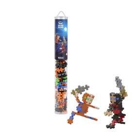 Plus - Plus Tube 100 stuks - Ninjas
