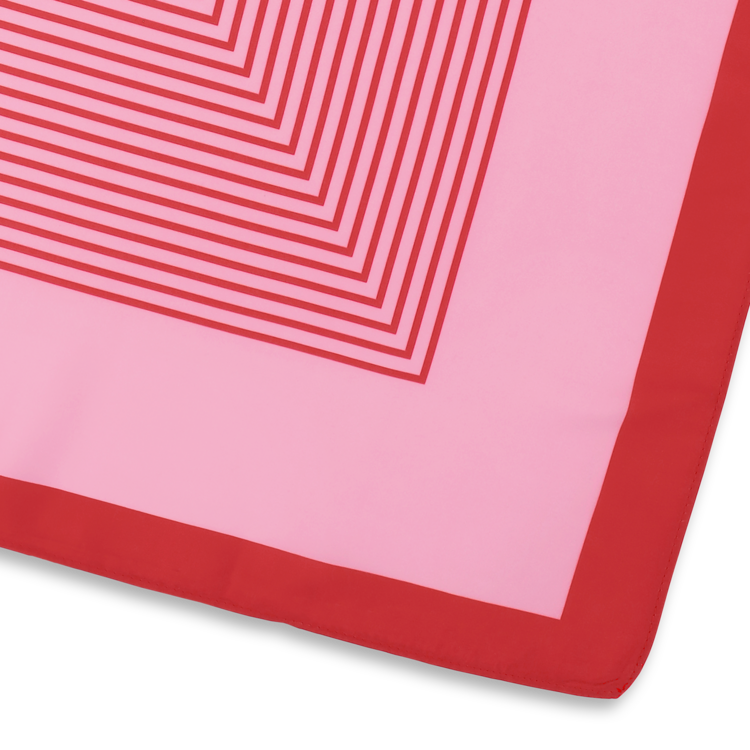 Sui Ava Classic P Scarf- Pink-Red