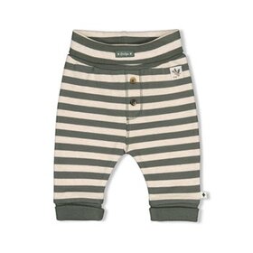Feetje Broek Streep - Wiggle Green