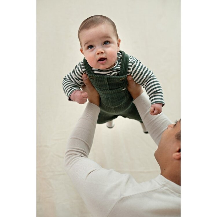 Feetje Longsleeve Streep Oversized - Groen