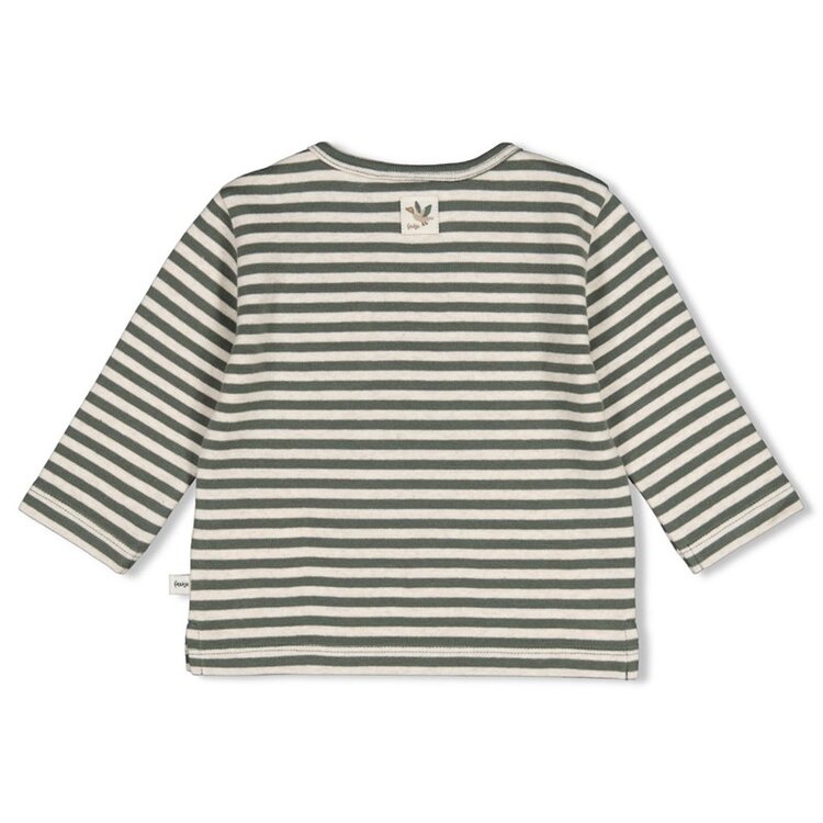 Feetje Longsleeve Streep Oversized - Groen