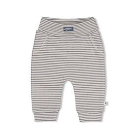 Feetje Broek rib streep - Breakfast Buddy - Blauw