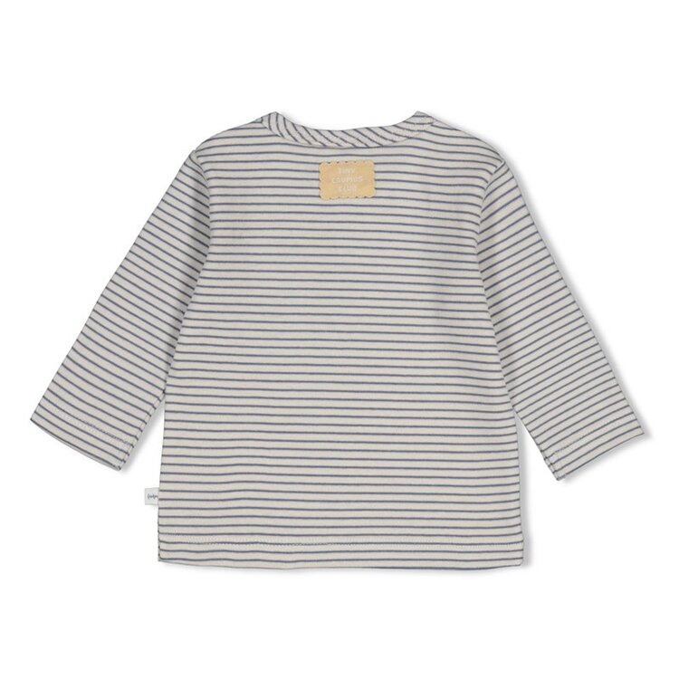 Feetje Longsleeve Streep - Breakfast Buddy - Blauw