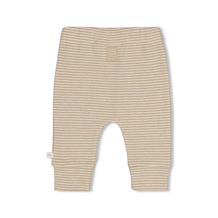 Feetje Broek Streep - Taupe - Over the moon