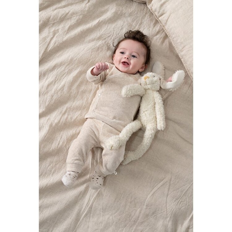 Feetje Broek  Velours Rib- Taupe melange