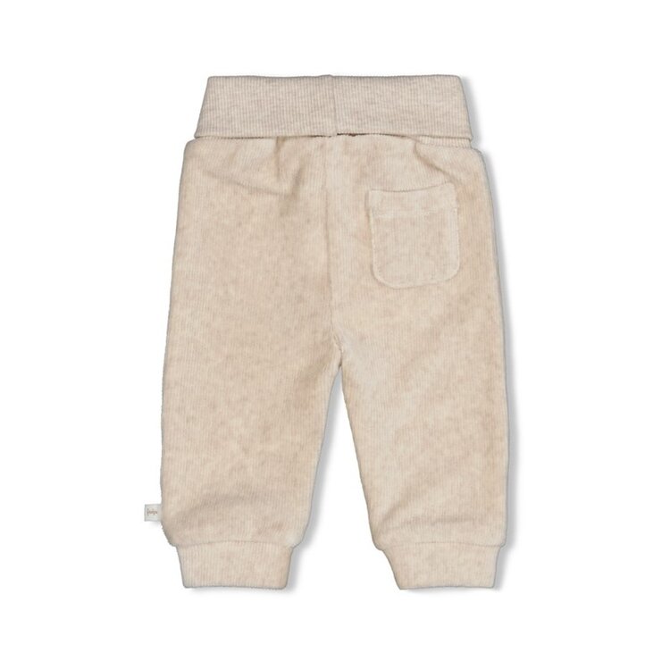 Feetje Broek  Velours Rib- Taupe melange