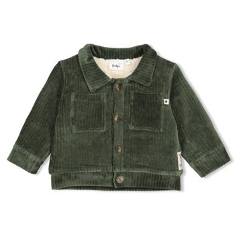 Feetje Jasje Velours Rib - Groen