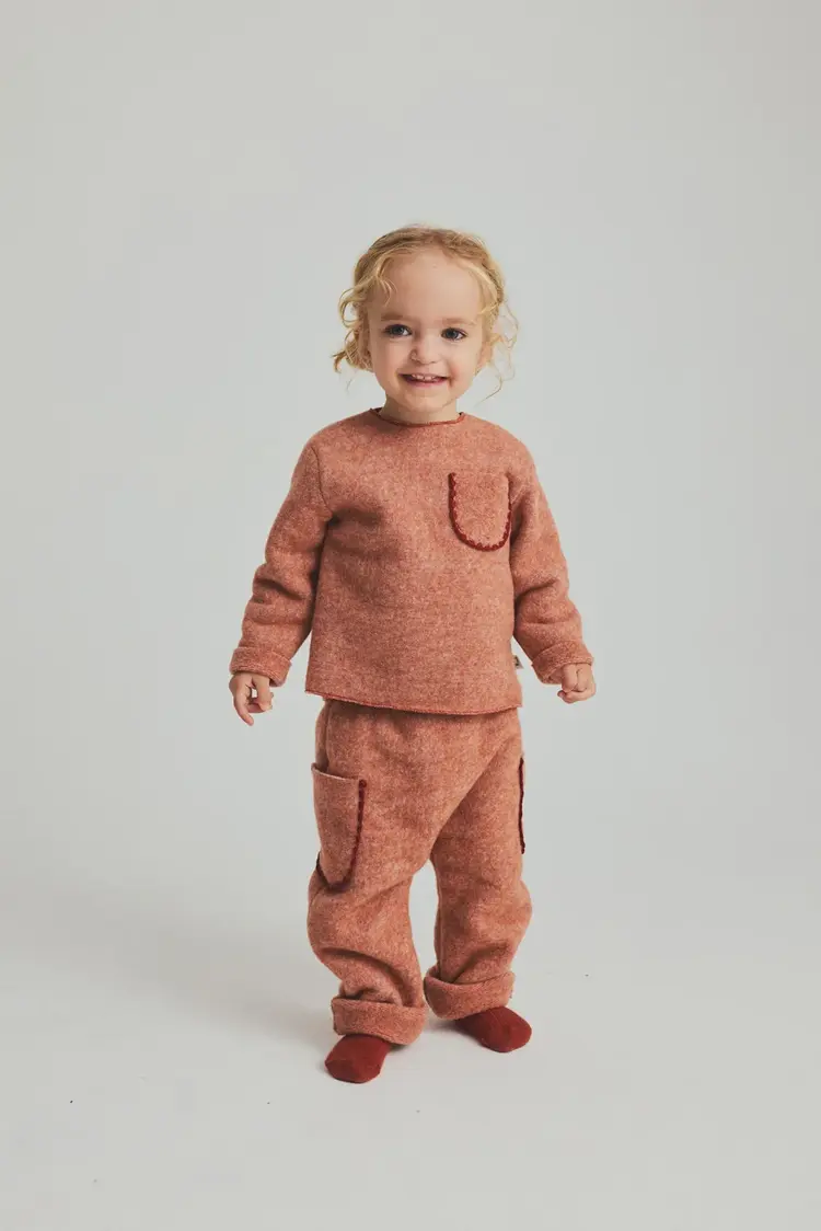Cozmo Baby Top Lagos - Ginger Soft Bamboo