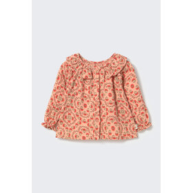 Cozmo Baby Blouse Iris - Petal Floral Print