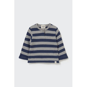 Cozmo Baby Sweater Remo - Navy Grey Striped