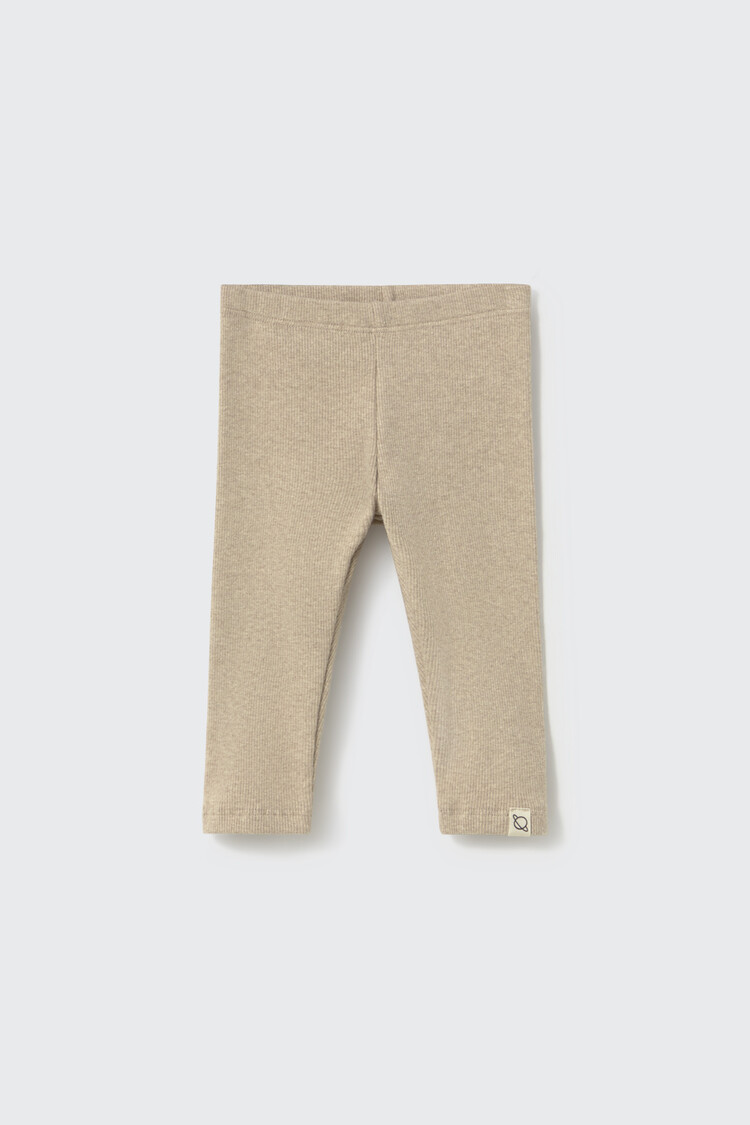 Cozmo Baby Brushed Legging - Stone